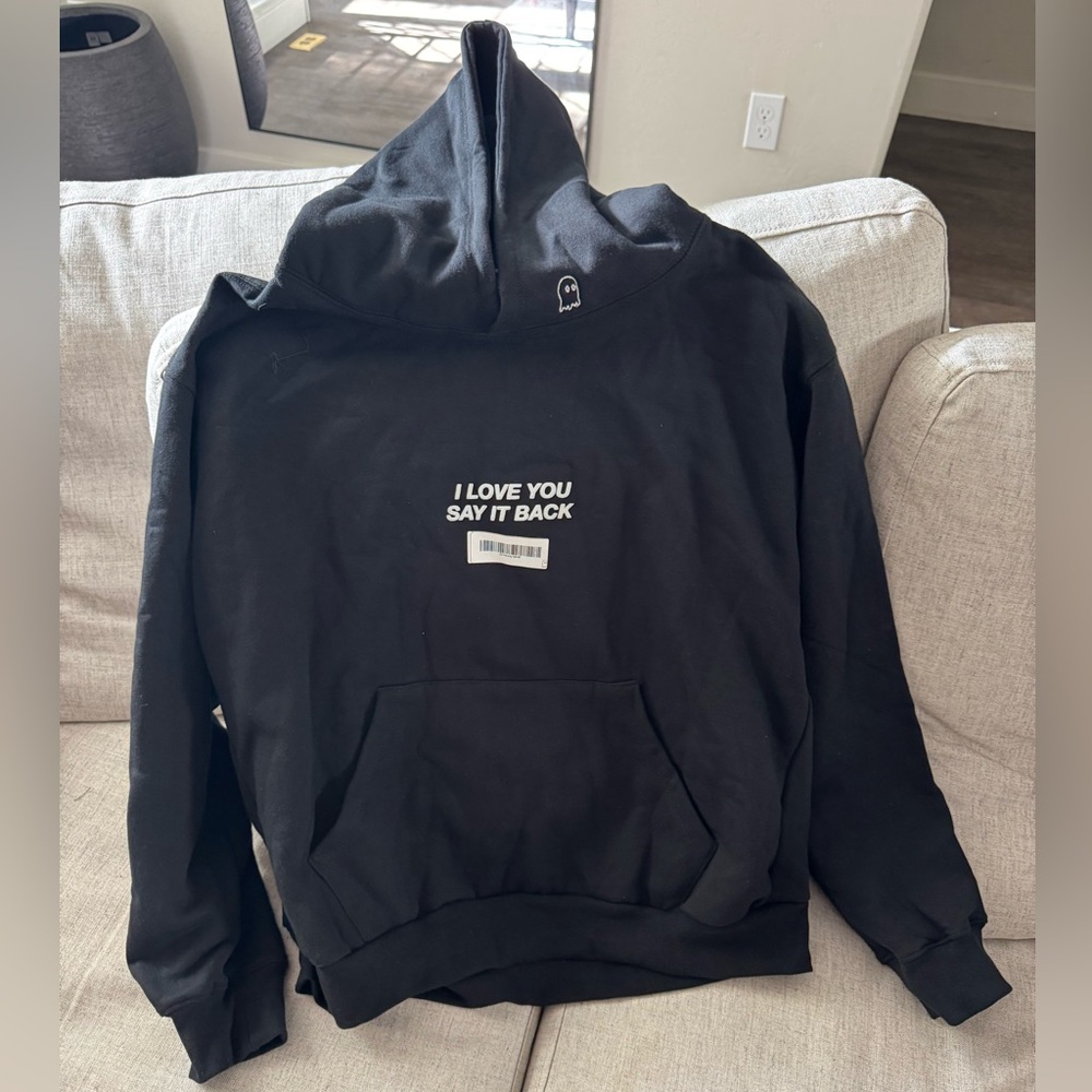 NWT LONELY GHOST hoodie. Medium